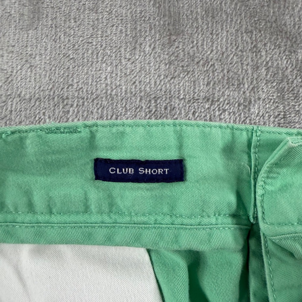 Vineyard Vines Club Short Mens 38 Mint Green Chino‎ Cotton Twill 9 Inch Inseam - Picture 5 of 10